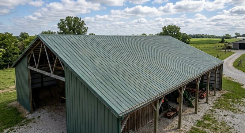 Pole Barn Roof Repair