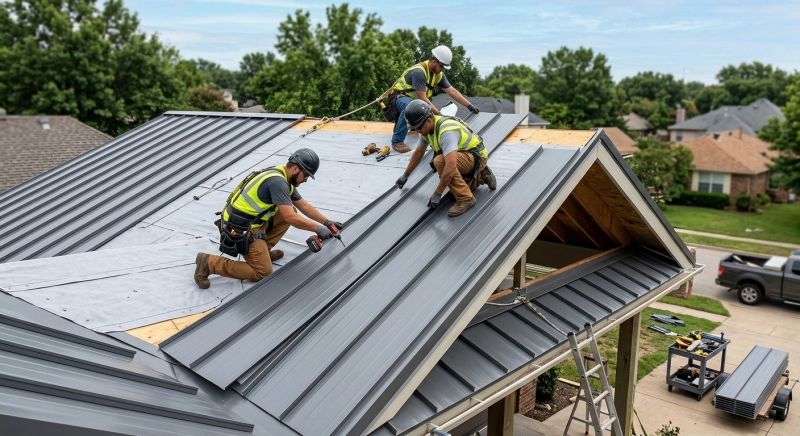 Aluminum Roof Construction in Larimer County, CO