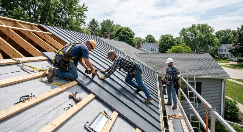 Aluminum Roof Installation in Larimer County, CO