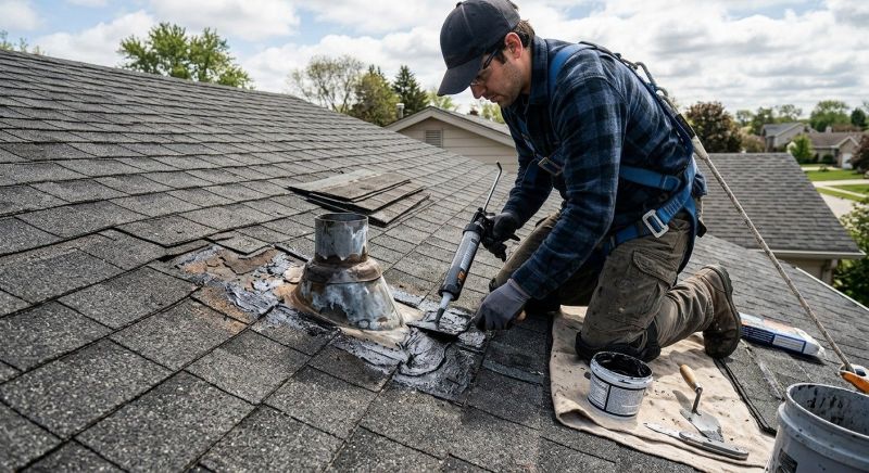 Asphalt Roof Leak Repair in Johnstown, CO