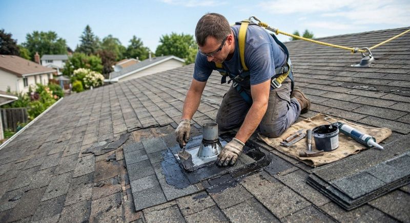 Asphalt Roof Leak Repair in Larimer County, CO