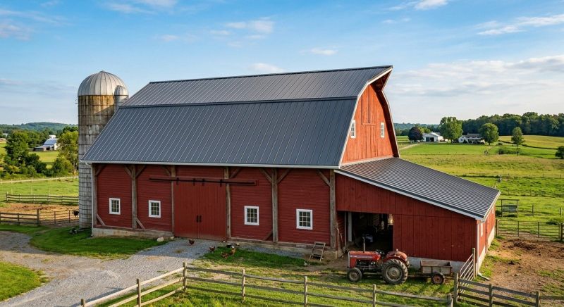 Barn Roof Replacement in Evans, CO