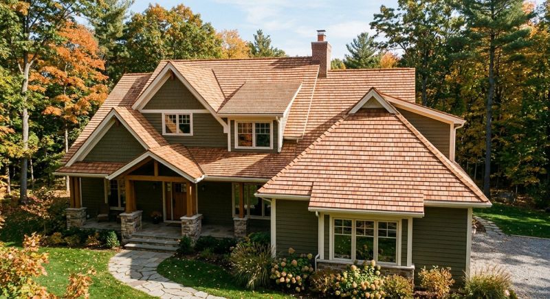 Cedar Roof Installation in Evans, CO