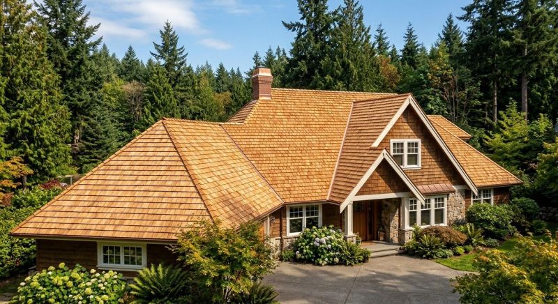 Cedar Roof Installation in Johnstown, CO