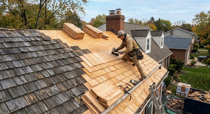Cedar Roof Replacement in Greeley, CO