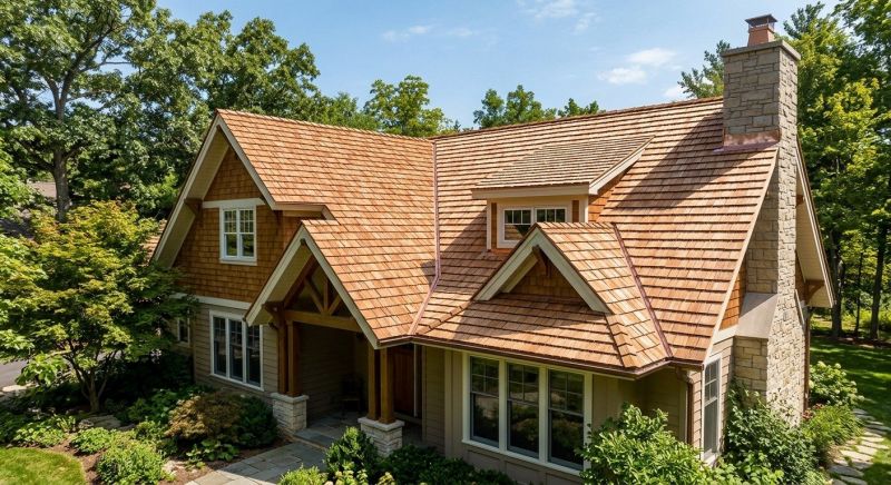Cedar Shake Roof Construction in Greeley, CO