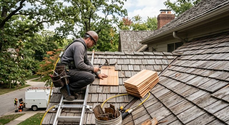 Cedar Shingles Repair in Greeley, CO