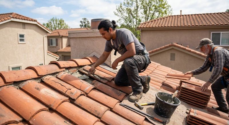 Clay Roof Leak Repair in Larimer County, CO