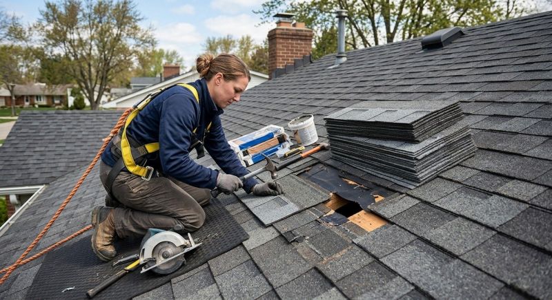Composite Roofing Repair in Larimer County, CO