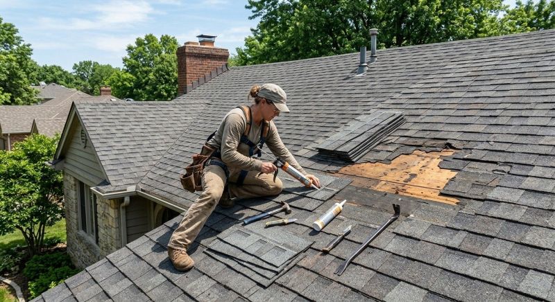 Composite Shingle Repair in Larimer County, CO