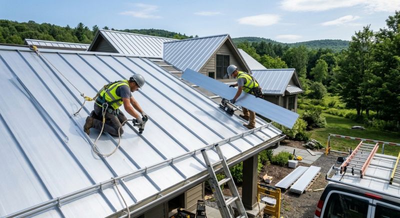 Copper Roof Installation in Larimer County, CO