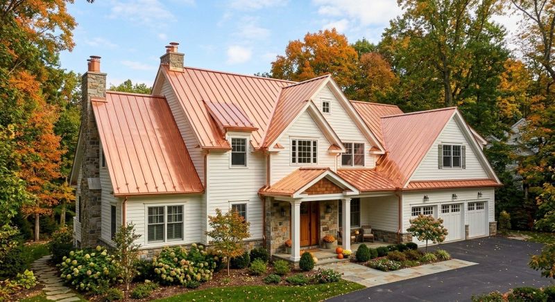 Copper Roof Replacement in Larimer County, CO
