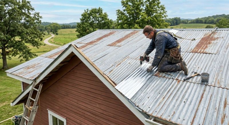 Corrugated Roof Repair in Greeley, CO