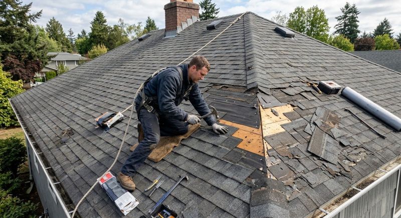 Damaged Roof Repair in Nunn, CO