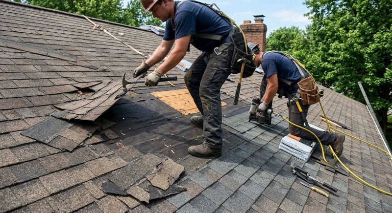 Damaged Roof Repair in Nunn, CO