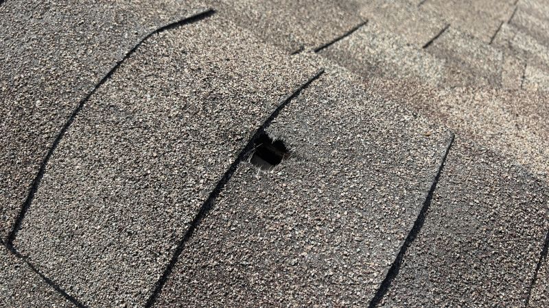 Damaged Roof Repair in Wellington, CO