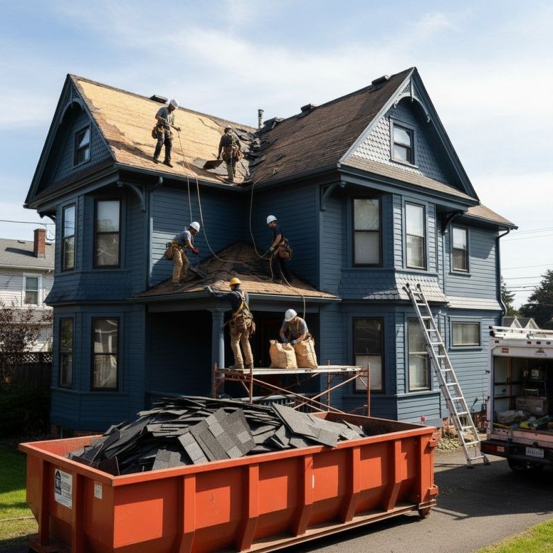 Damaged Roof Replacement in Larimer County, CO