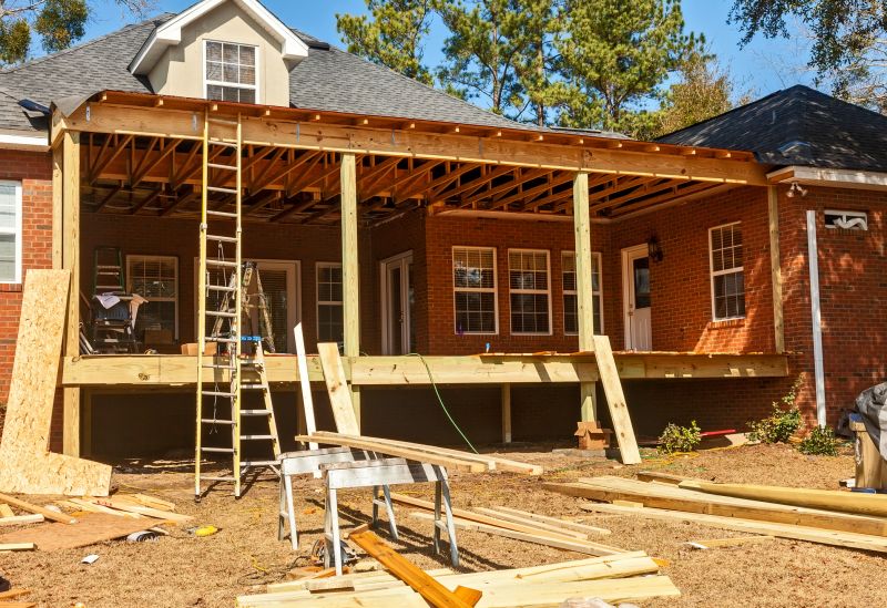 Deck Roof Construction in Larimer County, CO