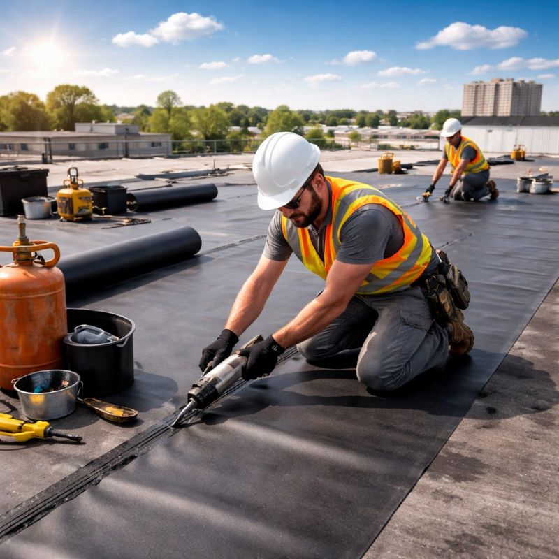 Epdm Roof Installation in Larimer County, CO