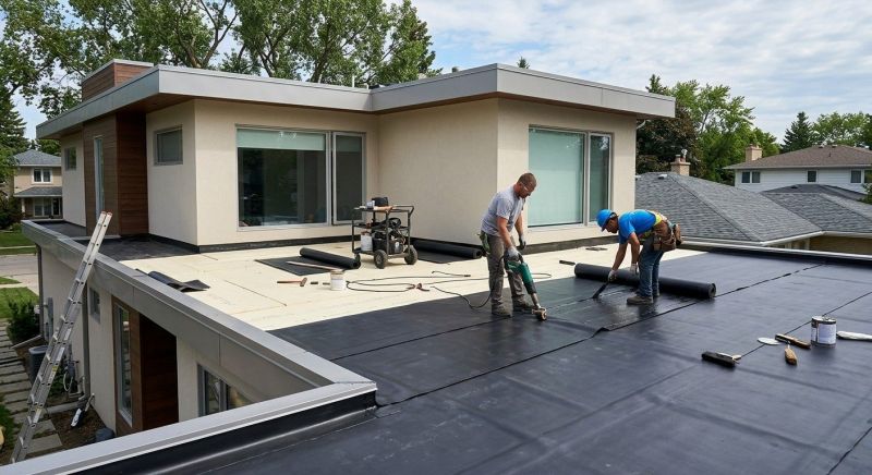 Flat Roof Installation in Loveland, CO