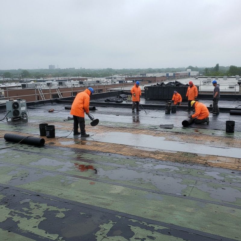 Flat Roof Repair in Nunn, CO