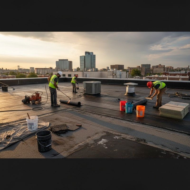 Flat Roof Repair in Timnath, CO