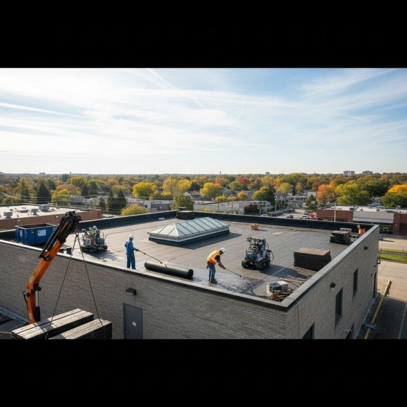 Flat Roof Replacement in Timnath, CO