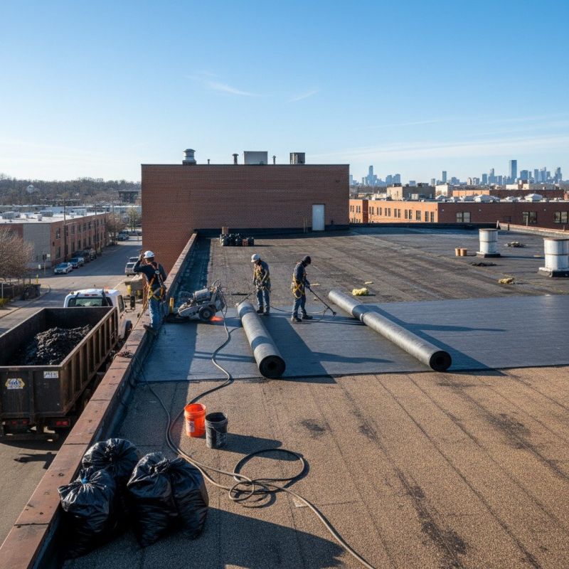 Flat Roof Replacement in Timnath, CO