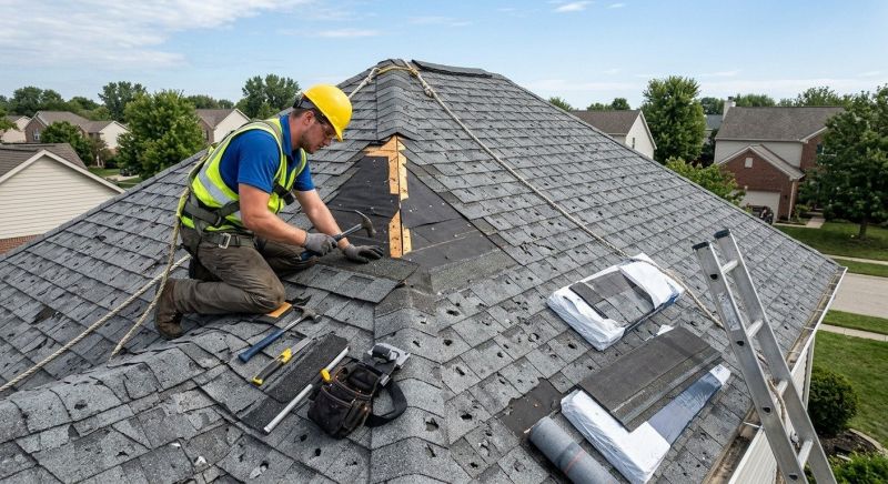 Hail Damage Roof Repair in Berthoud, CO