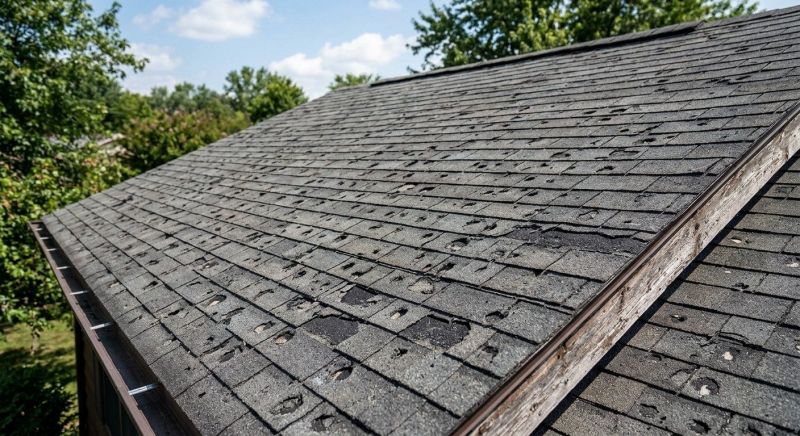 Hail Damage Roof Repair in Windsor, CO