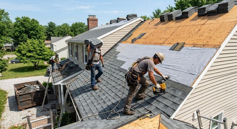 Hip Roof Shingle Replacement in Larimer County, CO