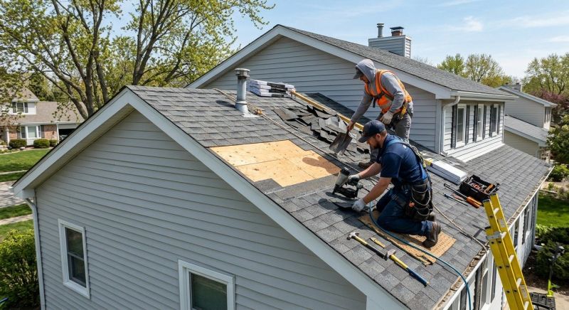 House Roof Repair in Berthoud, CO