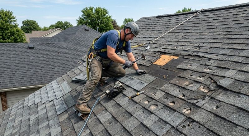 House Roof Repair in Johnstown, CO