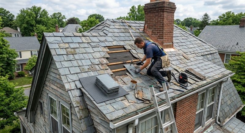Leaky Roof Replacement in Larimer County, CO