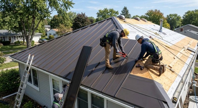Metal Roof Installation in Evans, CO