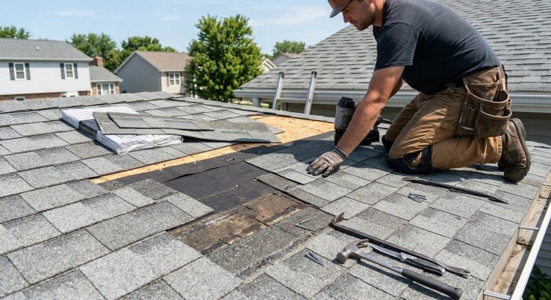 Ridge Cap Repair in Larimer County, CO