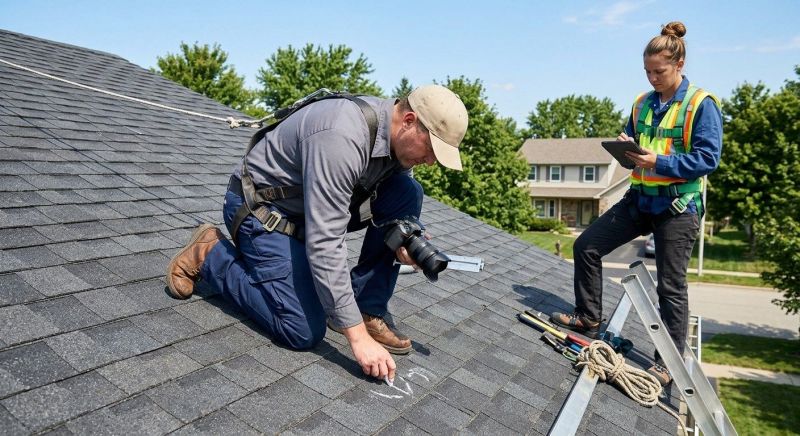 Roof Damage Inspection in Loveland, CO