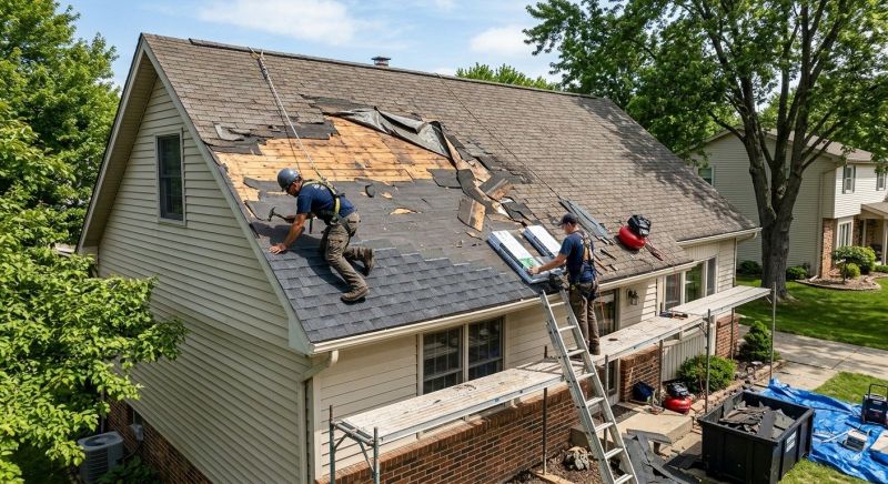 Roof Damage Repair in Evans, CO