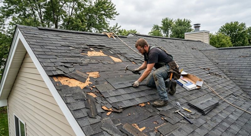 Roof Damage Repair in Wellington, CO