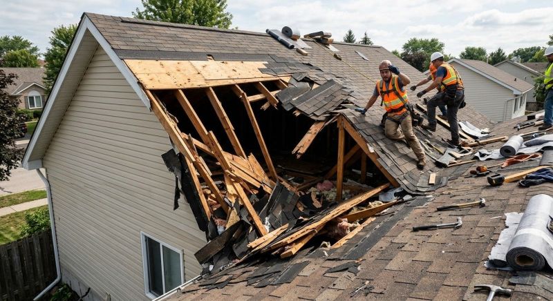 Roofline Repair in Larimer County, CO