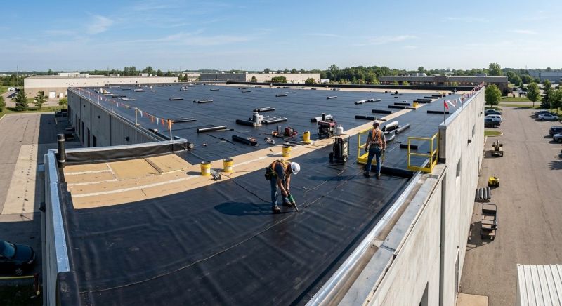 Rubber Roof Installation in Larimer County, CO