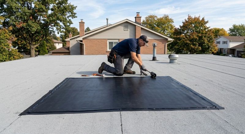 Rubber Roof Repair in Johnstown, CO