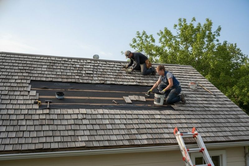 Shake Shingle Repair in Larimer County, CO