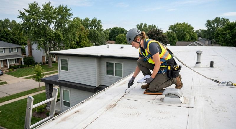 Single Ply Roof Inspection in Larimer County, CO