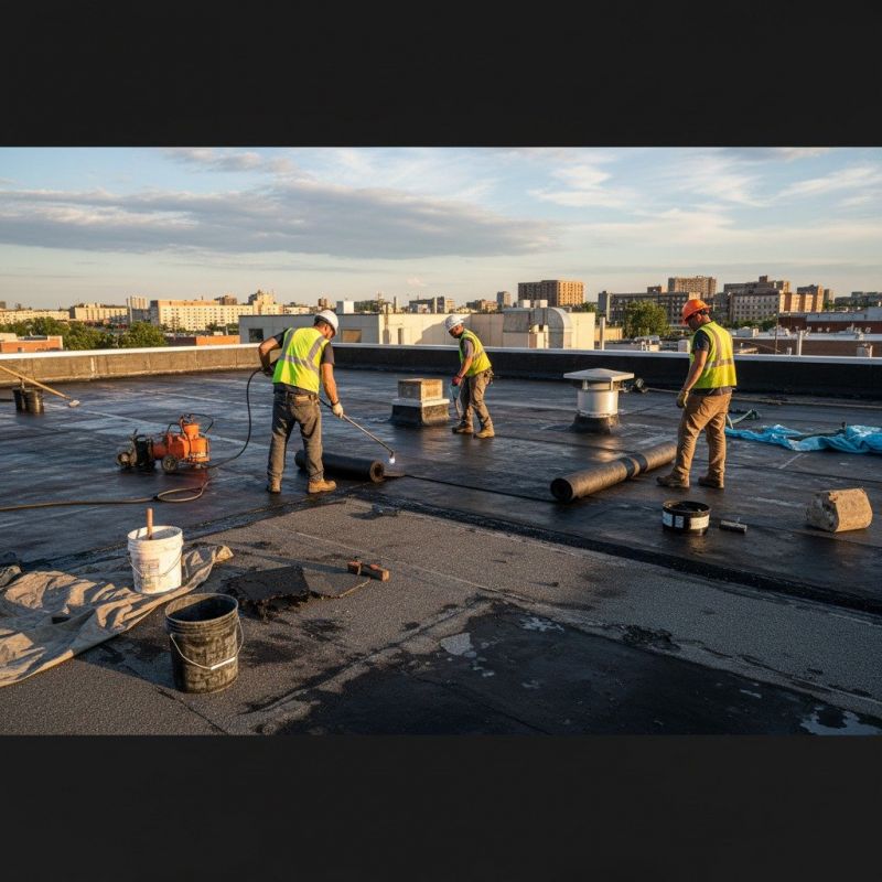 Single Ply Roof Repair in Larimer County, CO