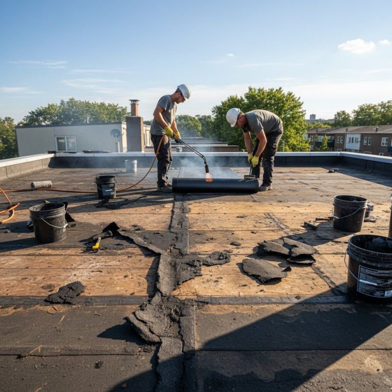 Single Ply Roof Repair in Wellington, CO