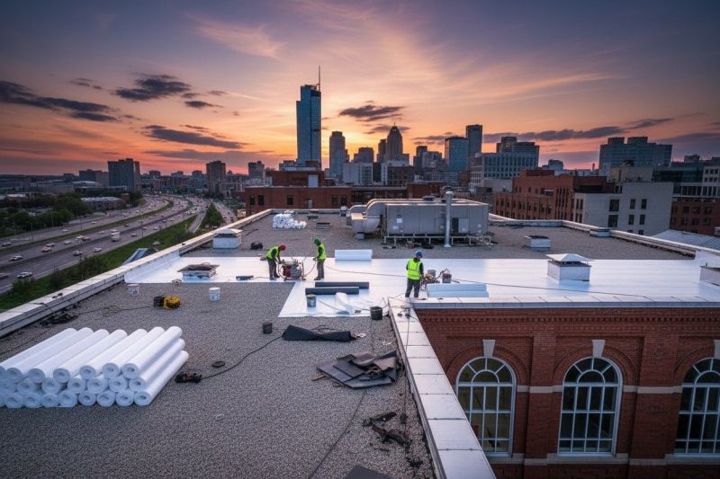 Single Ply Roof Replacement in Windsor, CO