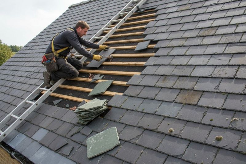 Slate Roof Leak Repair in Larimer County, CO