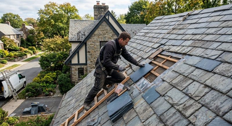 Slate Shingles Repair in Larimer County, CO