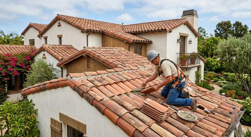 Spanish Tile Roof Repair in Larimer County, CO